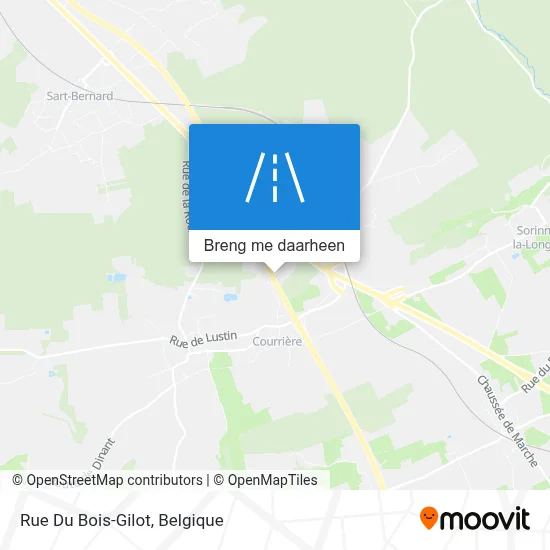 Rue Du Bois-Gilot kaart