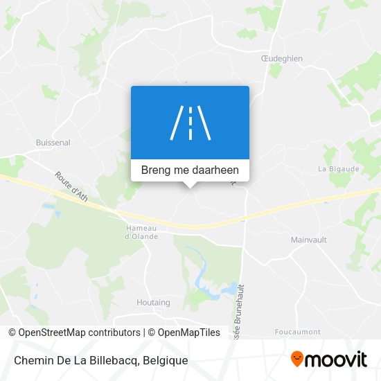Chemin De La Billebacq kaart