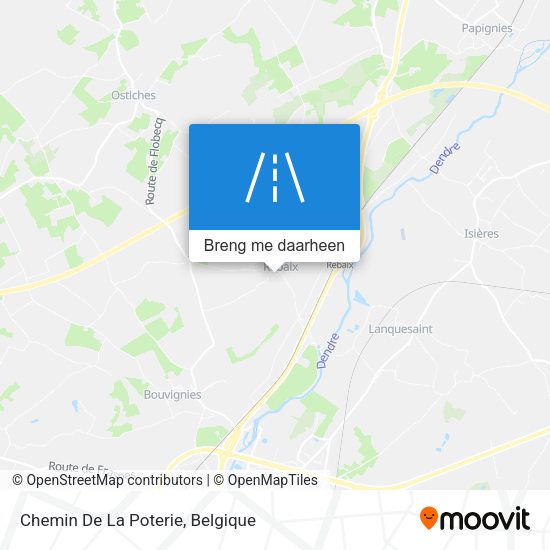 Chemin De La Poterie kaart