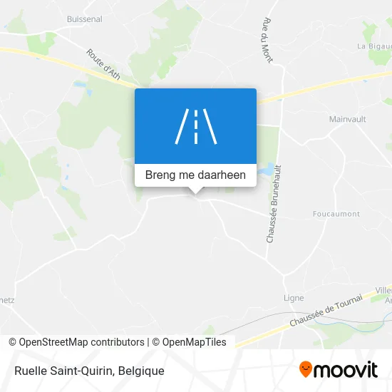 Ruelle Saint-Quirin kaart