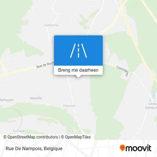 Rue De Nampois kaart