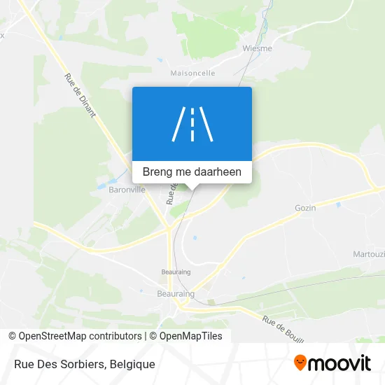 Rue Des Sorbiers kaart