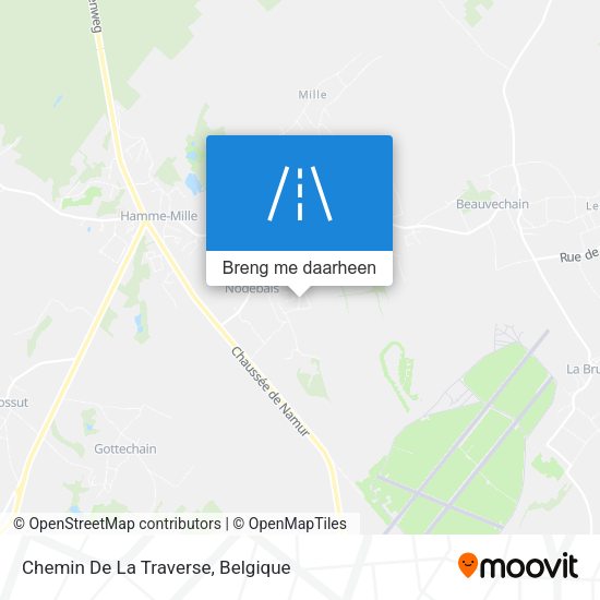 Chemin De La Traverse kaart
