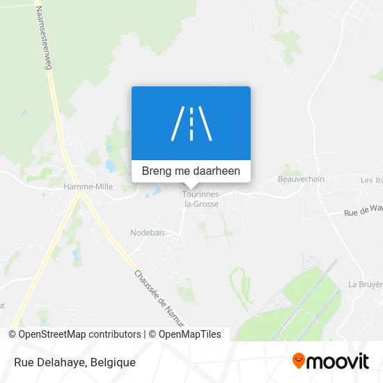 Rue Delahaye kaart
