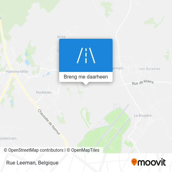 Rue Leeman kaart