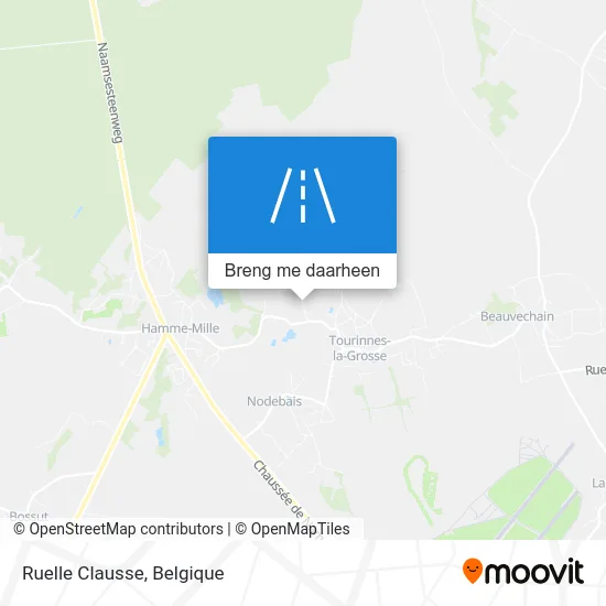 Ruelle Clausse kaart