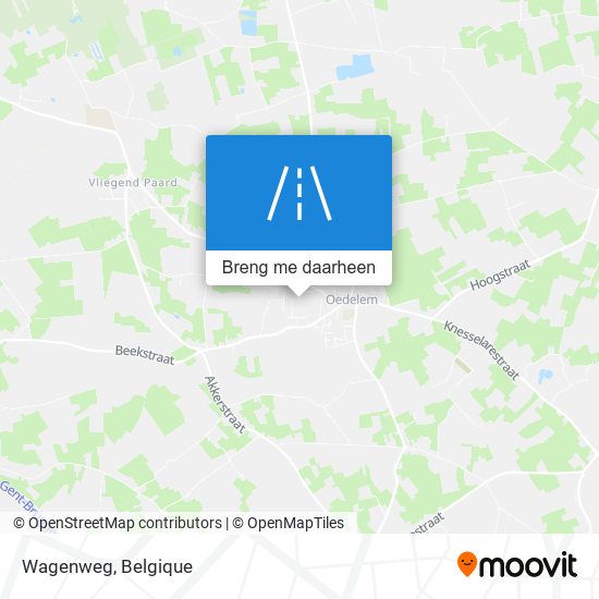 Wagenweg kaart