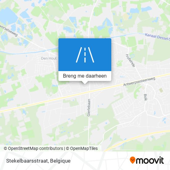 Stekelbaarsstraat kaart