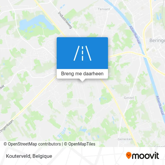 Kouterveld kaart