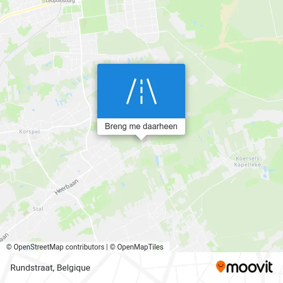 Rundstraat kaart