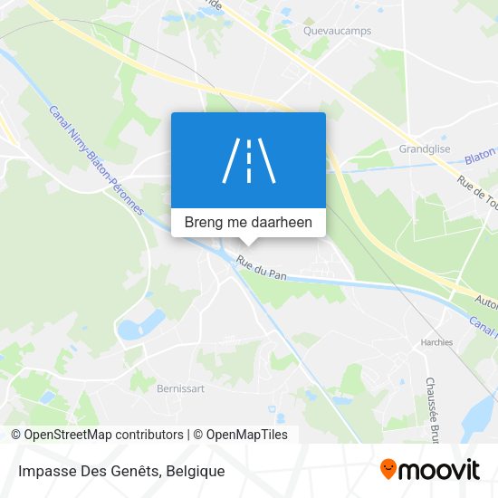 Impasse Des Genêts kaart