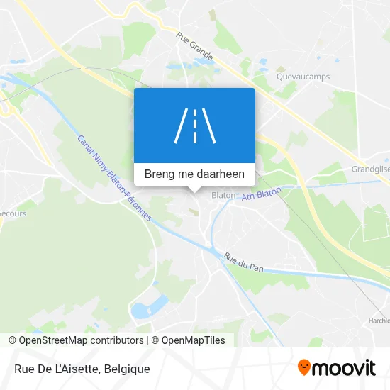 Rue De L'Aisette kaart