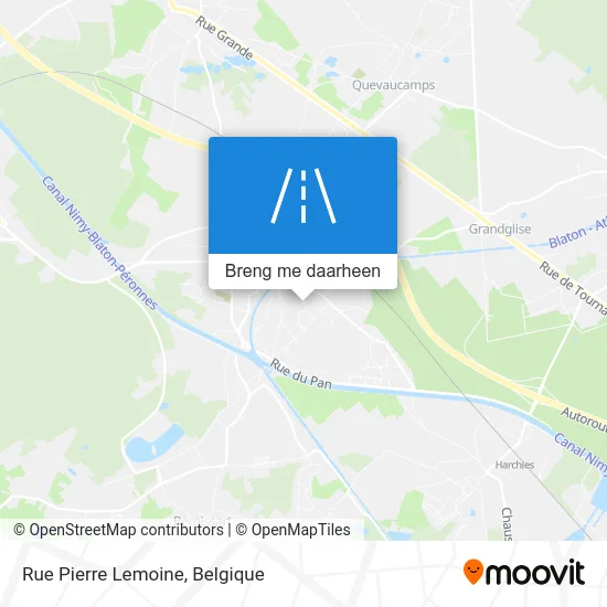 Rue Pierre Lemoine kaart