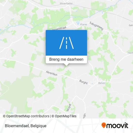 Bloemendael kaart