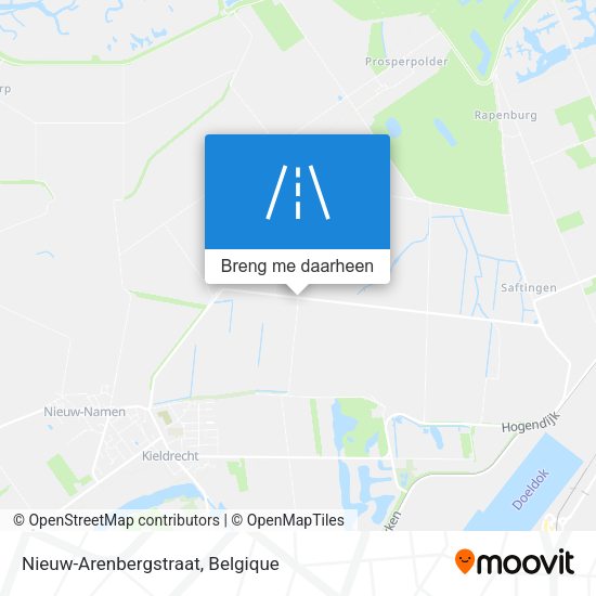 Nieuw-Arenbergstraat kaart