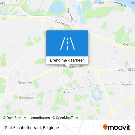 Sint-Elisabethstraat kaart