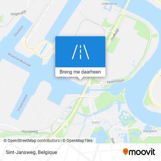 Sint-Jansweg kaart