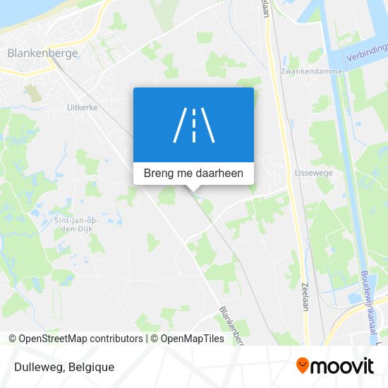 Dulleweg kaart