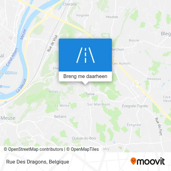 Rue Des Dragons kaart