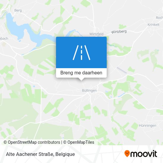 Alte Aachener Straße kaart