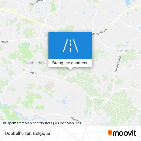 Dobbelhuizen kaart