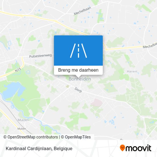 Kardinaal Cardijnlaan kaart