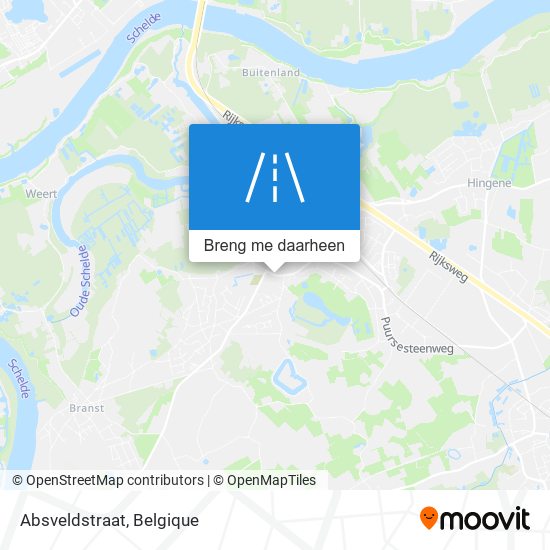Absveldstraat kaart