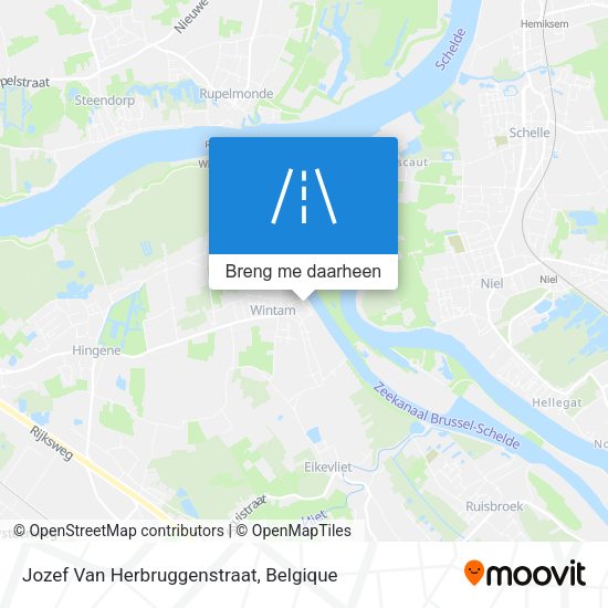 Jozef Van Herbruggenstraat kaart