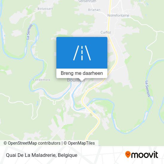 Quai De La Maladrerie kaart