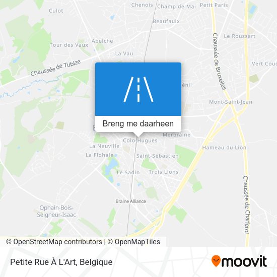 Petite Rue À L'Art kaart