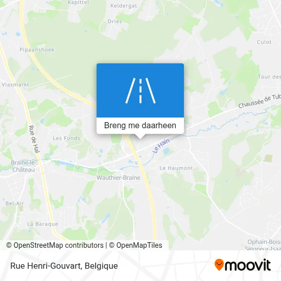 Rue Henri-Gouvart kaart