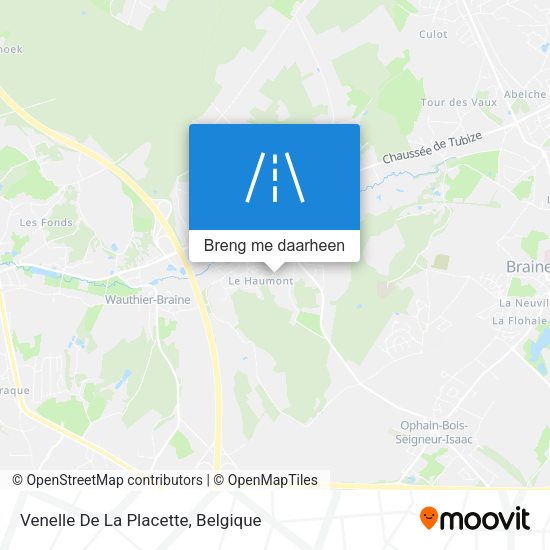 Venelle De La Placette kaart