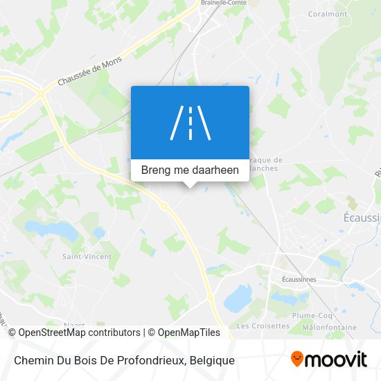 Chemin Du Bois De Profondrieux kaart