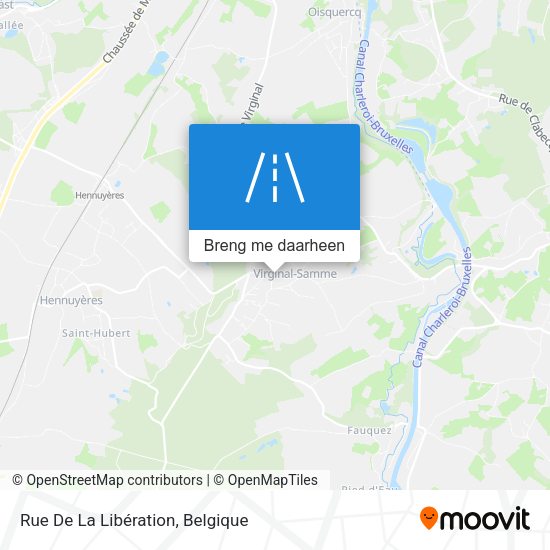 Rue De La Libération kaart