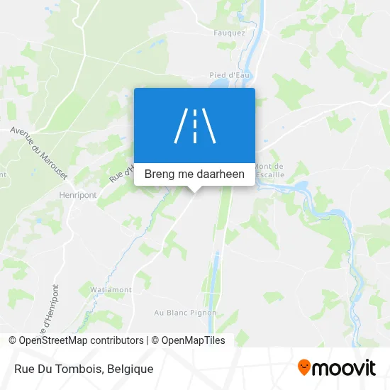 Rue Du Tombois kaart