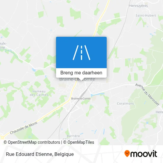 Rue Edouard Etienne kaart