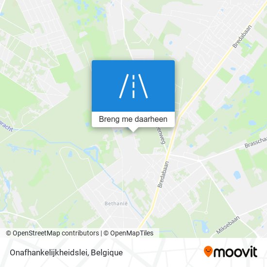 Onafhankelijkheidslei kaart