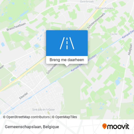 Gemeenschapslaan kaart