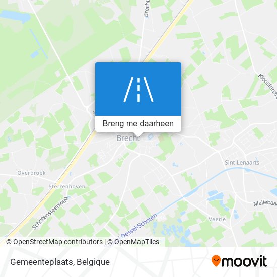 Gemeenteplaats kaart