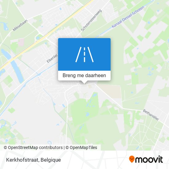 Kerkhofstraat kaart