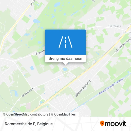 Rommersheide E kaart