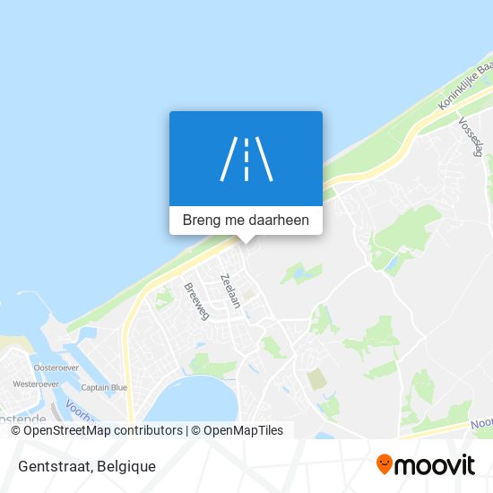 Gentstraat kaart