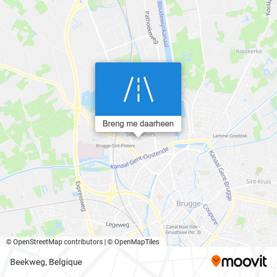 Beekweg kaart