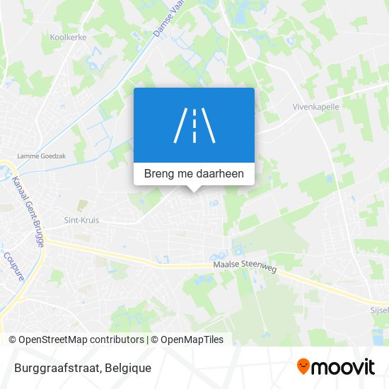 Burggraafstraat kaart
