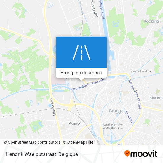 Hendrik Waelputstraat kaart