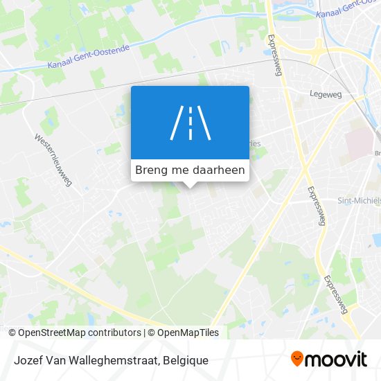 Jozef Van Walleghemstraat kaart
