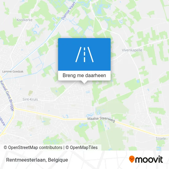 Rentmeesterlaan kaart