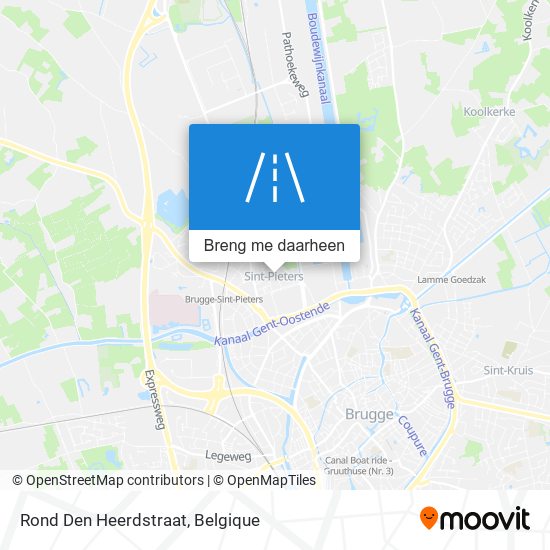 Rond Den Heerdstraat kaart