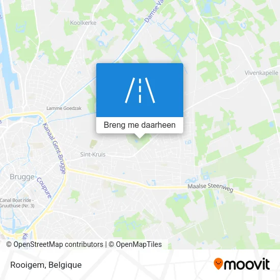 Rooigem kaart
