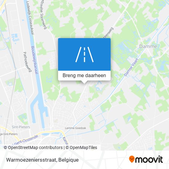 Warmoezeniersstraat kaart